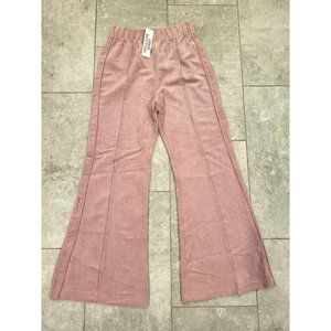 New Pink Flare Stretch Corduroy Pull On Pants BDG Size M